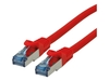 Roline Patch-Kabel RJ-45 (M) zu RJ-45 (M) 15 m SFTP CAT 6a rot (21.15.2818)