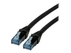 Roline Patch-Kabel RJ-45 (M) zu RJ-45 (M) 1.5 m UTP CAT 6a schwarz (21.15.2754)