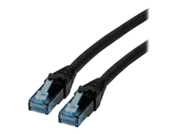 Roline Patch-Kabel RJ-45 (M) zu RJ-45 (M) 1.5 m UTP CAT 6a schwarz (21.15.2754)