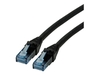Roline Patch-Kabel RJ-45 (M) zu RJ-45 (M) 15 m UTP CAT 6a schwarz (21.15.2758)