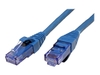 Roline Patch-Kabel RJ-45 (M) zu RJ-45 (M) 30 cm UTP CAT 6a blau (21.15.2985)