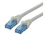 Roline Patch-Kabel RJ-45 (M) zu RJ-45 (M) 5 m UTP CAT 6a grau (21.15.2705)