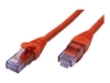 Roline Patch-Kabel RJ-45 (M) zu RJ-45 (M) 50 cm UTP CAT 6a rot (21.15.2710)