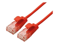 Roline Patch-Kabel RJ-45 (M) zu RJ-45 (M) 50 cm UTP CAT 6a rot (21.15.3912)