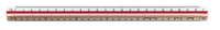 rotring Dreikantlineale rotring Dreikantlineal T1 30cm 30 cm weiß