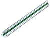 RUMOLD Dreikantlineale Rumold Dreikantl. 30 cm 30 cm weiß
