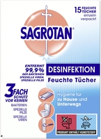 SAGROTAN® Desinfektionstücher Sagrotan Desinfektionstücher 15 Tücher