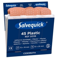 Salvequick® Pflaster Plastic - 45 Stück