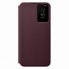 Samsung Clear View Cover für Galaxy S22+ (Burgundy)