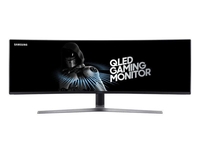 Samsung Curved Monitor C49HG90DMU LED-Display 124, 5 cm (49") mattschwarz (LC49HG90DMUXEN)