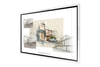 Samsung Flip 2 Flipchart WM55R inklusive Rollwagen Vision VFM-F10/WH