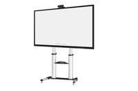Samsung Flip 2 WM85R + MyWall HP102 Rollwagen + Step-PC Micro OPS-708 + Logitech C925e - All-in-One Konferenzlösung