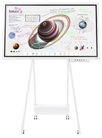 Samsung Flip Pro WM55B Flipchart 138, 7 cm 55 Zoll inkl. STN-WM55R Standfuß mit Rollen & Tray CY-TF65BBC Anschlussbox