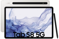 Samsung Galaxy Tab S8 silver 27, 9 cm (11")