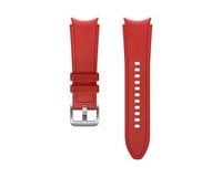 Samsung Hybrid Leather Band für die Galaxy Watch4-Serie Red