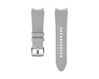 Samsung Hybrid Leather Band für die Galaxy Watch4-Serie Silver