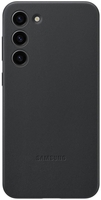Samsung Leather Cover für Galaxy S23+ (Schwarz)