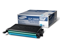 Samsung Original CLP-C660B Toner cyan 5.000 Seiten (CLP-C660B/ELS) für CLP-610N,  660N/ND,  CLX-6200ND,  6210FX,  6240FX