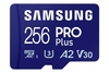 Samsung PRO Plus microSD-Speicherkarte (2023) - 256GB,  180MB R/130MB W,  Full HD&4K, 