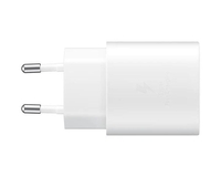 Samsung Schnellladegerät White - Bulkware (25W,  1m,  USB-C)