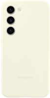 Samsung Silicone Case für Galaxy S23 (Creme)