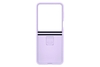 Samsung Silicone Case with Ring für Galaxy Z Flip5 (Lavender)