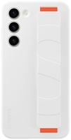 Samsung Silicone Grip Case für Galaxy S23+ (Weiß)