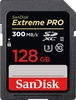 SanDisk Extreme PRO R300/W260 SDXC 128GB,  UHS-II U3,  Class 1