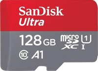 SanDisk Ultra microSDXC Speicherkarte + SD Adapter - 128GB