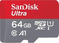 SanDisk Ultra microSDXC Speicherkarte + SD Adapter - 64GB
