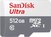 SanDisk Ultra R100 microSDXC 512GB Kit,  UHS-I,  Class 10