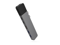 Sanho HyperDrive NET 6-in-2 Dockingstation USB-C für MacBook,  grau
