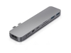 Sanho HyperDrive PRO 8-in-2 Hub Dockingstation USB-C für MacBook,  grau