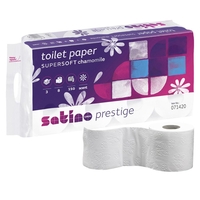 Satino by wepa Toilettenpapier Satino Toi-Pa prest.Kamill 8Ro 3-lagig