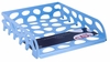 sax design Briefablagen Sax Briefkorb Voronoi hellblau DIN C4 Blau