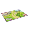 Schleich® Spielteppich 92 cm x 133 cm rechteckig grün/bunt