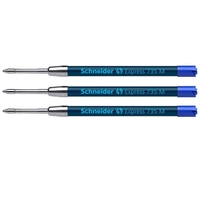 Schneider Express 735 Kugelschreiberminen M blau - 3 Stück