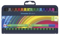Schneider Filzstifte 16er Box Fasermaler Link-it 1.0 mm Mehrfarbig