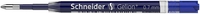 Schneider Gelschreibermine Mine Gelion 39, f, 10er, blau 0.4 mm Blau