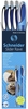 Schneider Kugelschreiber 3 Kugels Rave+1 Slide Me xb bl 0.7 mm Blau