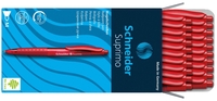 Schneider Kugelschreiber Kugelschrei Suprimo rot 0.6 mm Rot