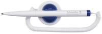 Schneider Kugelschreiber Schneider Klick-Fix-Pen,  blau 0.6 mm Blau