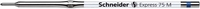 Schneider Kugelschreibermine Expressmine 75 M blau 10er 0.5 mm M (mittel) Blau