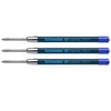 Schneider Kugelschreibermine Expressmine blau 735 F,  3er 0.4 mm F (fein) Blau