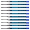 Schneider Kugelschreibermine Expressmine blau 735 M 10er 0.5 mm M (mittel) Blau