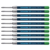 Schneider Kugelschreibermine Expressmine grün 735 M,  10er 0.5 mm M (mittel) Grün