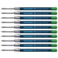 Schneider Kugelschreibermine Expressmine grün 735 M,  10er 0.5 mm M (mittel) Grün