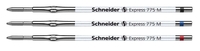 Schneider Kugelschreibermine Schneider Mine 775 M schw.10er 0.5 mm M (mittel) Schwarz