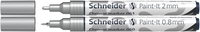 Schneider Lackmarker Paint 0.8 - 2.0 mm Chrom