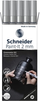 Schneider Lackmarker Paint 2.0 mm Chrom